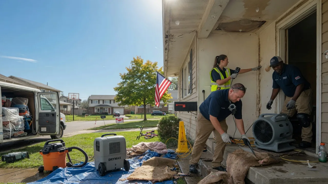 Water Damage Restoration in Sturtevant, WI near me